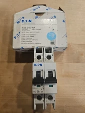NEW GENUINE EATON FAZ-D4/2-NA CIRCUIT BREAKER 4A D 2P 480Y/277VAC 102182