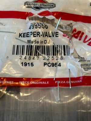 #ad #ad Briggs amp; Stratton 499586 Valve Keeper Replaces 690964 263215 691752 224641 $13.00