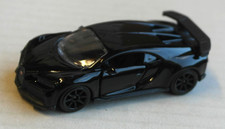 Majorette Bugatti Chiron Pur Sport schwarz Sportwagen Auto Car black nero noir