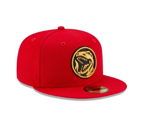 New Era 59FIFTY Power Rangers Red Ranger Fitted Cap Hat - Picture 1 of 6