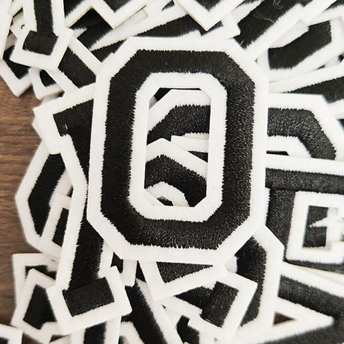 26pc A-Z Alphabet Letter Embroidered Patch Badge Sew Iron On Applique DIY Sewing - Picture 6 of 68
