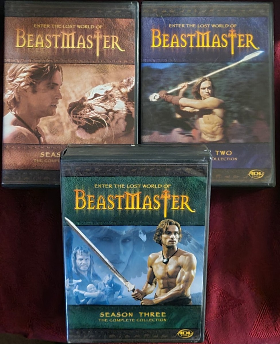 Beastmaster Seasons 1 2 3 USED Very Good Condition Daniel