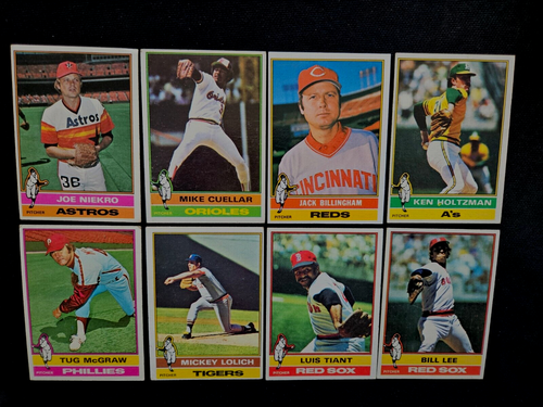 1976 Topps Baseball Lot 455/660 Partial Set Dodgers Reds Rudi Cey Baker RC NICE - Picture 9 of 20