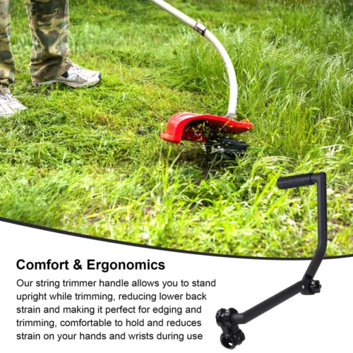 String Trimmer Handle Grip Aluminium Alloy Ergonomic Weedeater Grip For Lawn New - Picture 1 of 12