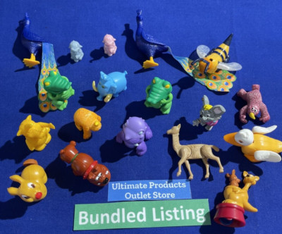 Animal Assort. Kinder Egg Toy Surprise Original German 1990's  Lot of 18 Ferrero