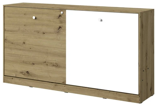 Schrankbett NERO16 Wandklappbett Schrankklappbett Wandbett Bett Horizontal90x200 - Bild 9 von 14