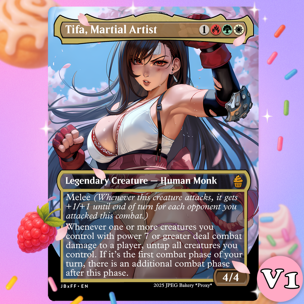 Tifa, Martial Artist | MTG x Final Fantasy Alt Art Card | eBay