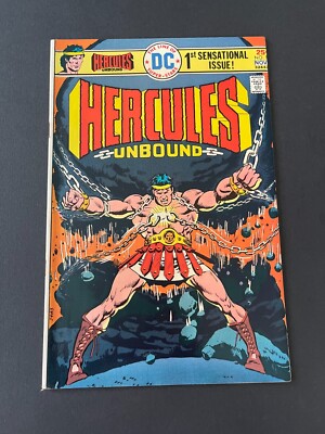 Hercules Unbound #1 - Cover by Ernie Chua (DC, 1975) VF/VF+