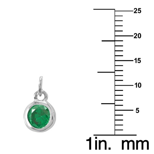 Collier breloque étoiles précieuses en argent sterling « Love You » et pierre de naissance - Photo 17/39