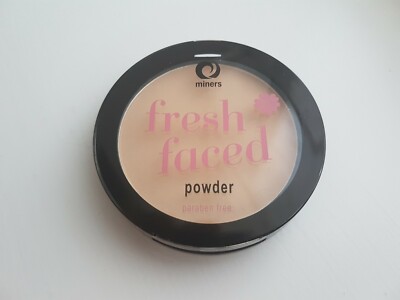 Miners Fresh Faced Pulver parabenfrei