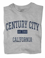 Century City California CA T-Shirt Los Angeles EST