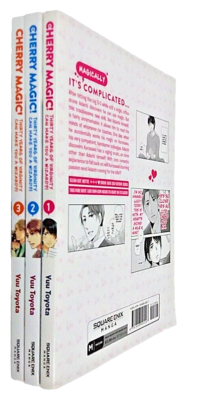 Cherry Magic! Thirty Years of Virginity Manga Volume 1-3 Brand New