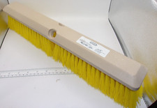 18" YELLOW SYNTHETIC MEDIUM PUSH BROOM POLY #610175, 1869A