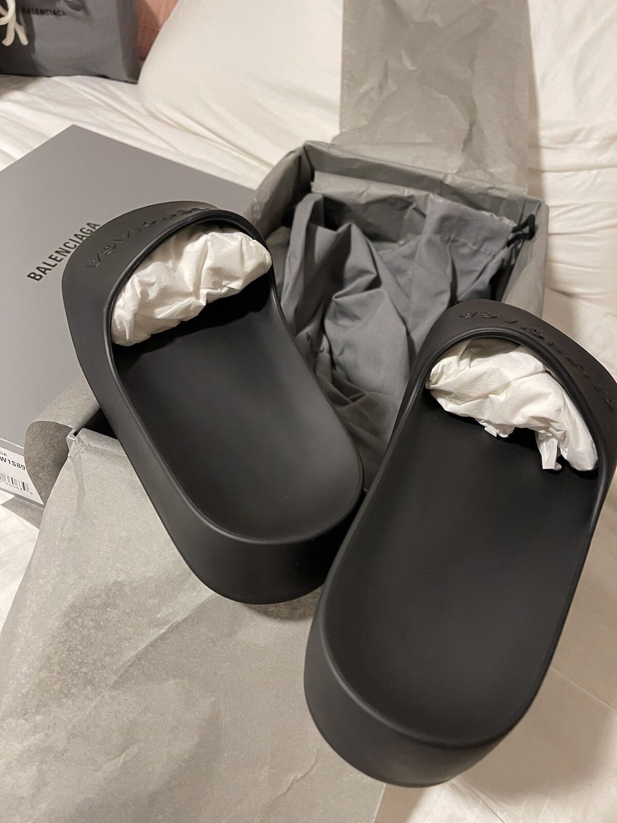 Balenciaga Slides Black Size 37 | eBay Balenciaga Slides Black Size 37 | eBay
