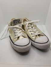 Converse Chuck Taylor All Star Precious Metals Skate Shoes Low Top Gold Womens 7