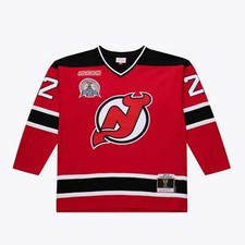 Mens Mitchell & Ness NHL DARK JERSEY DEVILS 1999 CLAUDE LEMIEUX