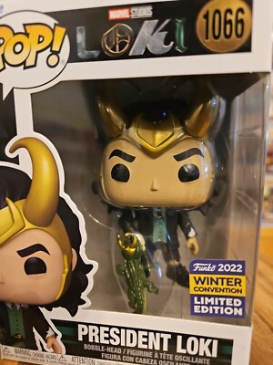Funko Pop Marvel President Loki #1066 Winter Condition 2022