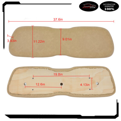 Golf Cart Front Back Cushion Fits Club Car DS Tan/Beige