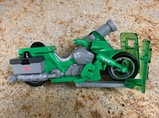 Fisher-Price MOTORCYCLE ONLY Mattel DC Super Friends Green Lantern CYCLE