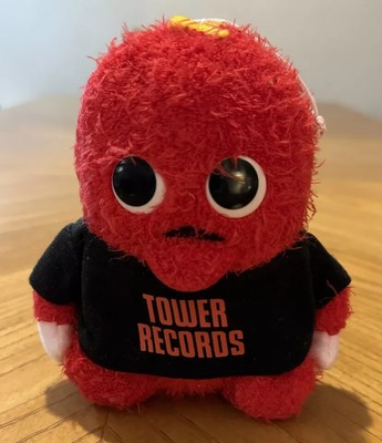 Tower Records Devi Gachapin & Devi Mukku 2009 Plush 6  Banpresto Japan Import L9