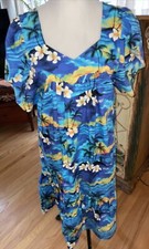 AN ORIGINAL HAWAIIAN TOGS MADE IN HAWAII 100 MUUMUU SIZE MEDIUM EXCELLENT