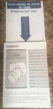 Spanish Olympus E-500 Advanced Instruction Manual in SPANISH OEM ORIGINAL