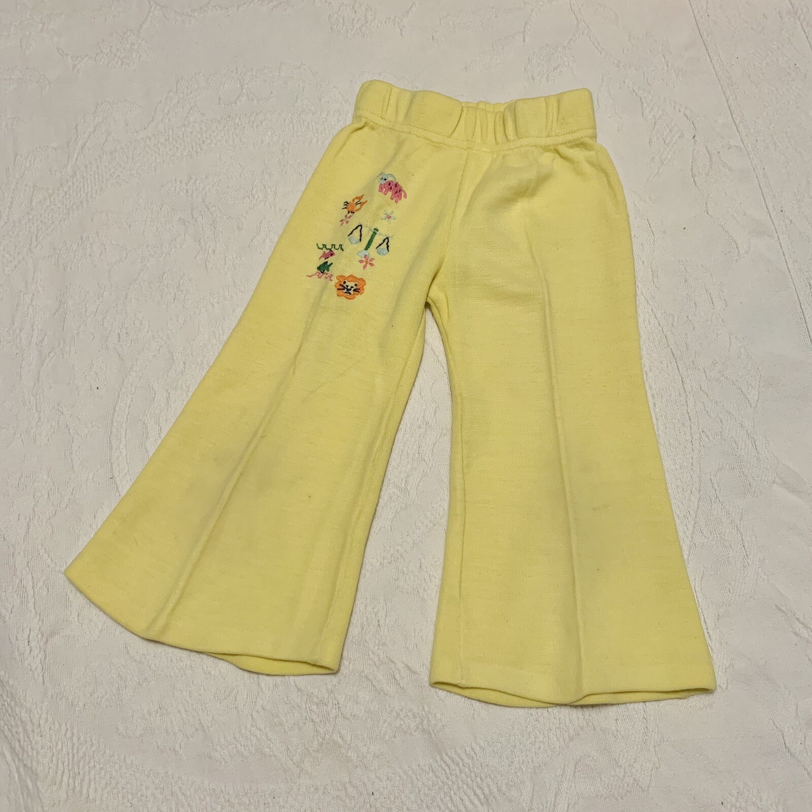 Vintage Baby Yellow Pants Zodiac 24 