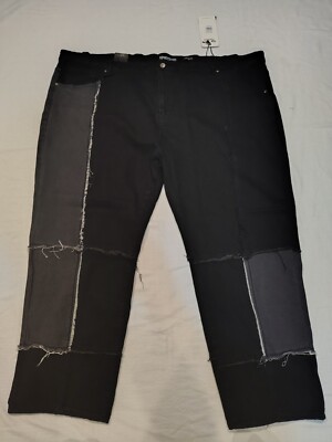 TR PREMIUM  RECREATION DENIM STRAIGHT COTTON DISTRESSED 52x32 JEANS