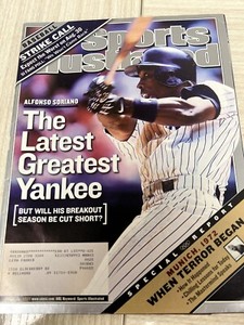 Alfonso Soriano New York Yankees  Sports Illustrated August 26, 2002 