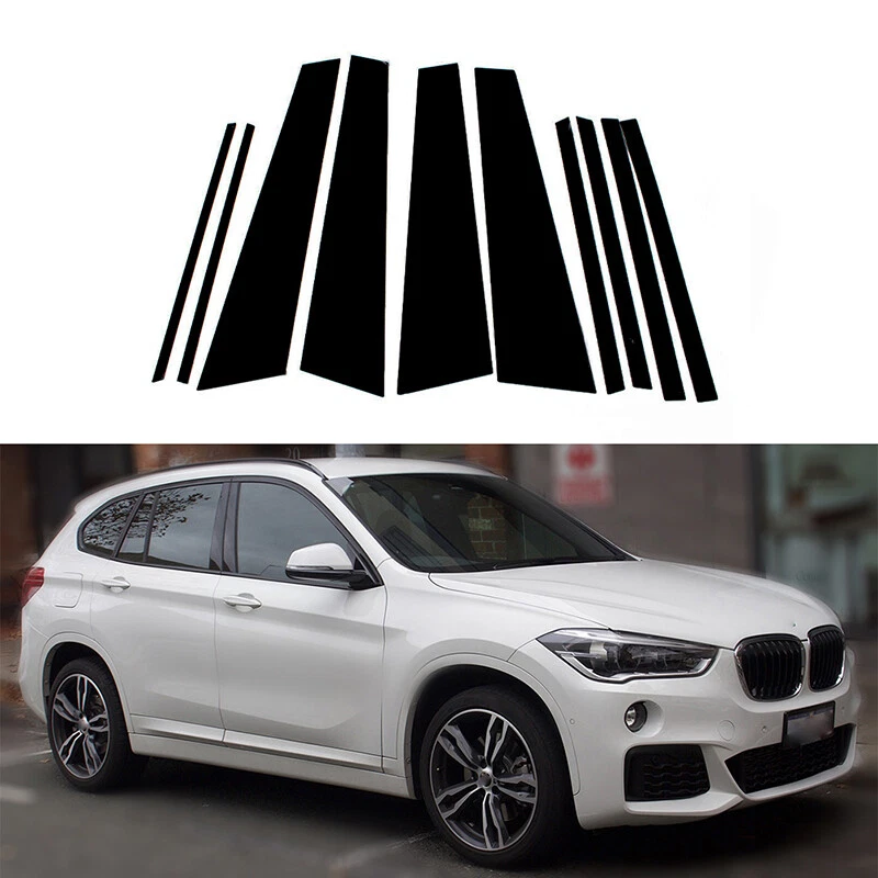 Pillar Posts Window Door Trim Fits BMW X1 F48 2016 2017 2018 2019 2020 2021 2022 - Image 2 of 4