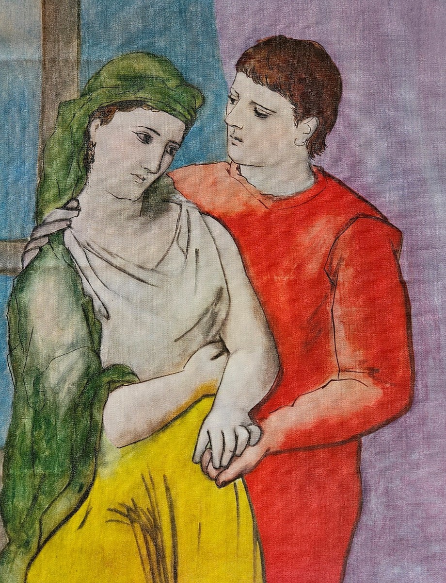 Pablo Picasso、LES LOISIRS、希少画集画、新品額装付 Pablo Picasso | La joie de vivre | MutualArt