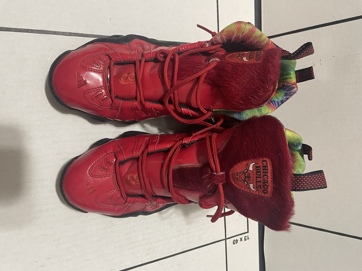 Adidas Crazy Chicago Bulls 72-10 Red C77539 Size 11 Kobe EUC RARE