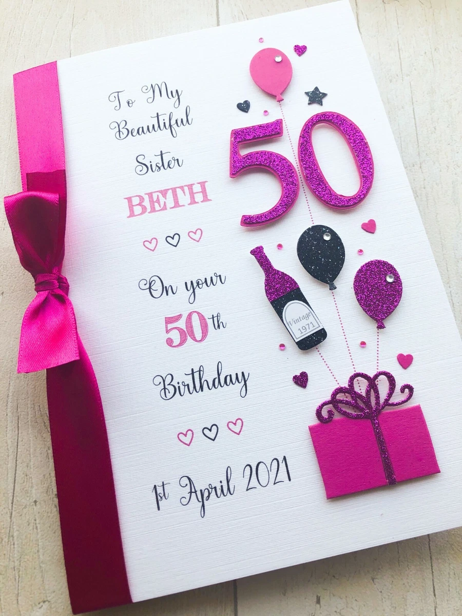 Wife Birthday Card, Personalized Card for Wife, for Wonderful Wife