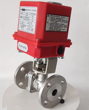 1pcs UM-1-20f-25f#304unid DN20 flanged ball valve actuator DI-HEN