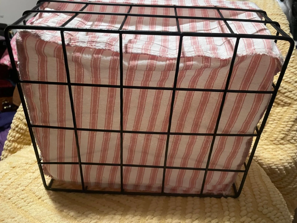 rae dunn storage basket + 2 potholder towel sets - Image 2 of 4