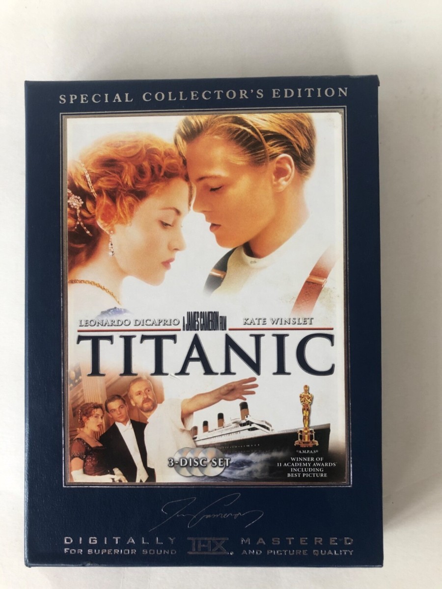 Titanic DVD * Special Collector's Edition * 3 Disc Set