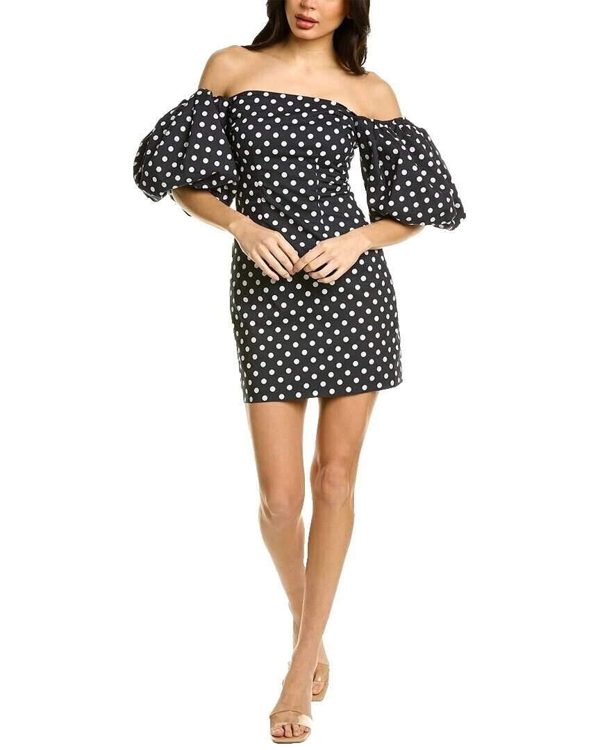 Polka Dot Short Shift Dresses for Women