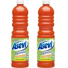 Asevi 1L Floor Cleaner Concentrate Orange Household Spanish Cleaning Product X2 4.75 per litre