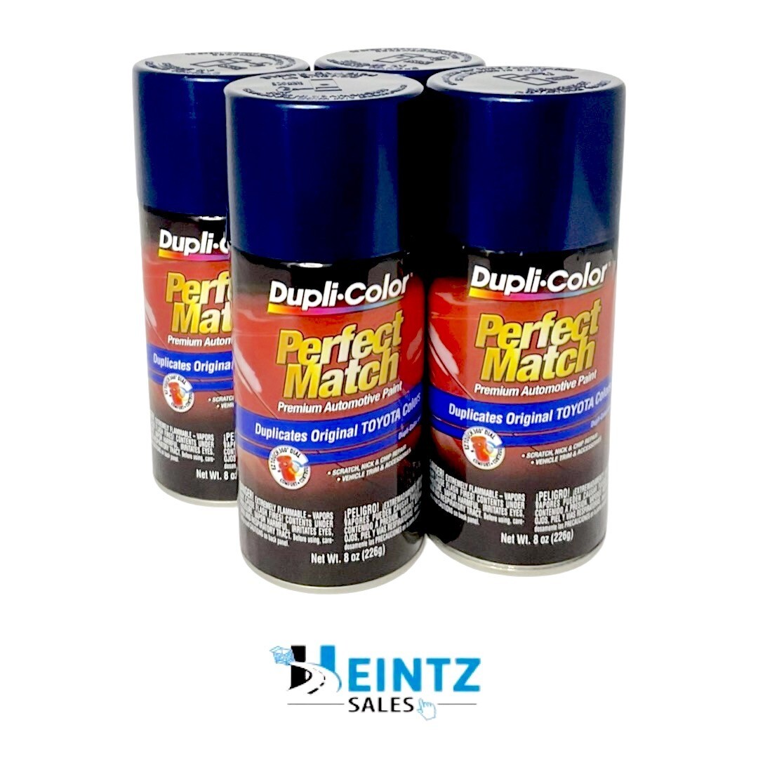 Duplicolor BTY1623 Perfect Match Toyota Dark Blue Pearl 8 oz Code 8P4 ...