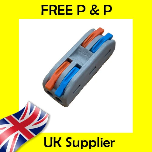 PCT-2-2 SPL-2 Electrical Connectors Wire Block Clamp Terminal Cable - Picture 1 of 3
