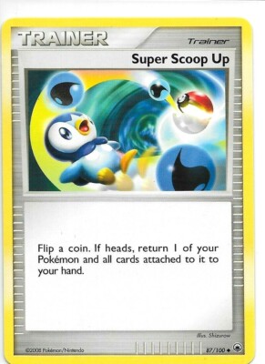 SUPER SCOOP UP  87/100  D&P Majestic Dawn Pokemon Card  EX