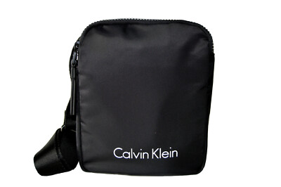 CALVIN KLEIN CK Umhängetasche Crossbody Bag Reporter Blithe Schwarz NEU