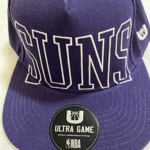 New Era Phoenix Suns NBA SnapBack Adjustable Hat Purple Color - Picture 3 of 7
