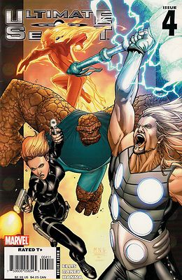 ULTIMATE SECRET # 4 : MARVEL COMICS : 2005 : vf+(8.5)  .