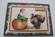 Anna Griffin Like "Happy Thanksgiving" 3D Handmade Layered Card