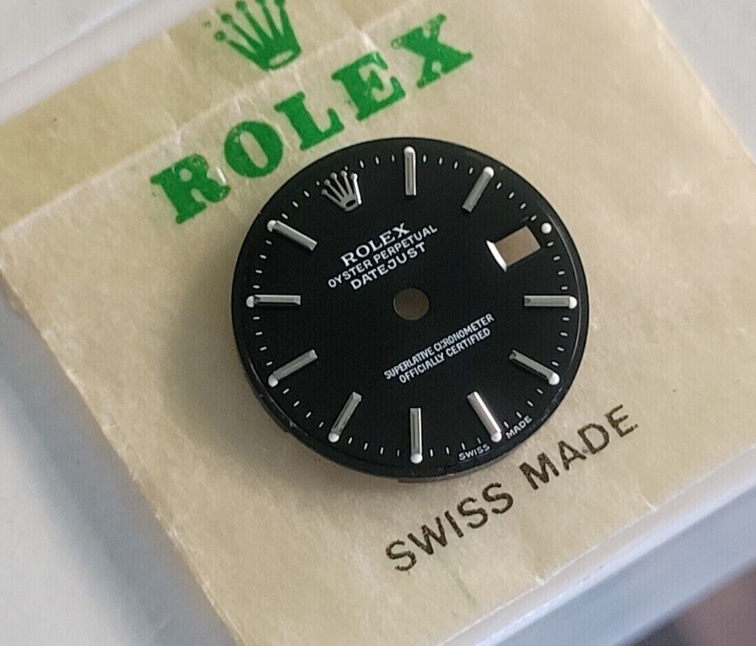 Rolex Lady Datejust Black Dial Stainless Steel Original Mint Condition