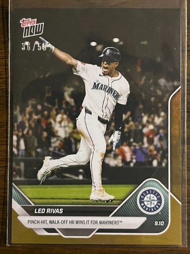 2025 Topps Now 690 Leo Rivas