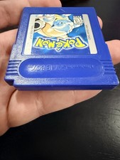 Pokemon Blue Version (Nintendo Game Boy, 1998) GBC Authentic New Save Battery