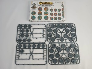Warhammer age of Sigmar Shattered Dominion 25mm and 32mm Round Bases Incomplete