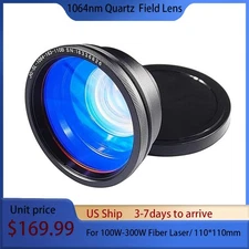 110*110mm M85 Thread F-theta Scan Quartz Field Scan Lens For 1064nm Laser US